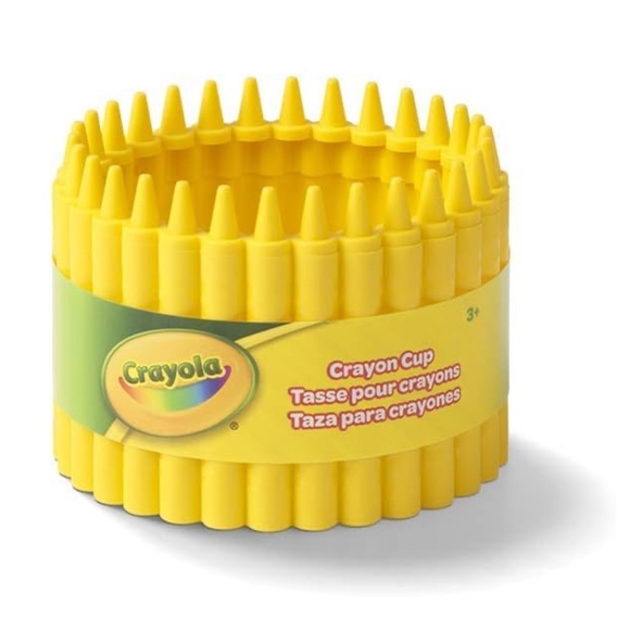 Crayola Crayon Cup in color Dandelion - Picture 1 of 5